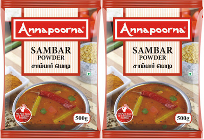 

Annapoorna Sambar Powder 500gms Pack of 2(2 x 0.5 kg)