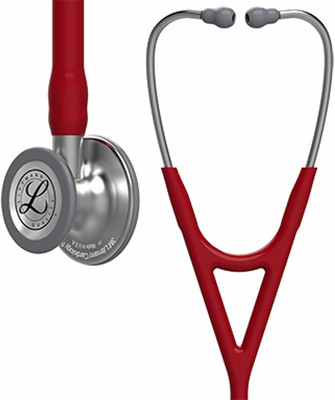 

3M Littmann Cardiology IV Diagnostic Stethoscope, Standard-Finish Chestpiece, Burgundy Tube, Stainless Stem and Headset, 27 inch, 6153 Cardiology Stethoscope(Burgundy)