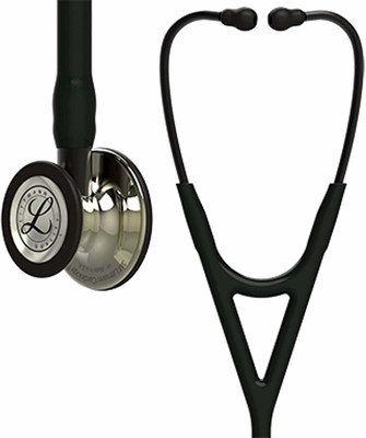

3M Littmann Cardiology IV Diagnostic Stethoscope, Champagne-Finish Chestpiece, Black Tube, Smoke Stem and Headset, 27 inch, 6179 Cardiology Stethoscope(Black)
