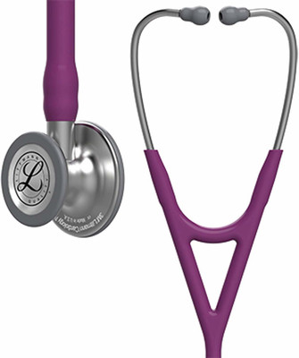 

3M Littmann Cardiology IV Diagnostic Stethoscope, Standard-Finish Chestpiece, Plum Tube, Stainless Stem and Headset, 27 inch, 6156 Cardiology Stethoscope(Plum)