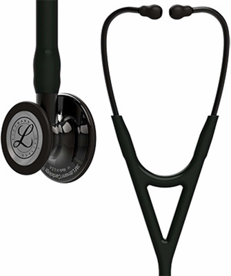 

3M Littmann Cardiology IV Diagnostic Stethoscope, Smoke-Finish Chestpiece, Black Tube, Smoke Stem and Headset, 27 inch, 6162 Cardiology Stethoscope(Black)