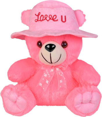

Ultra Cap Teddy Soft Toy - 9 inch(Pink)