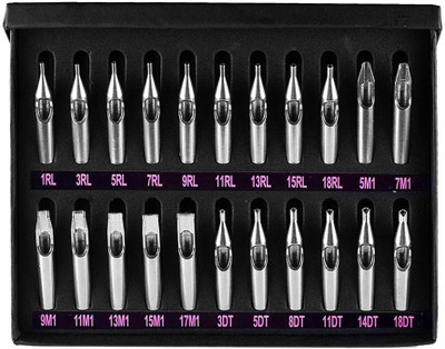 

Zahuu PSAH-0970 Reusable Flat, Round Tattoo Needles(Pack of 22)