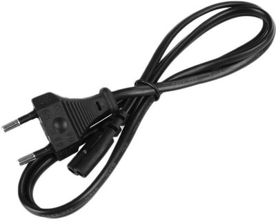 

MT KNOWLEDGE TV-out Cable 2 Pin Power Cable Cord - Laptop adapter/Camera/Printer/Adapter/Charger -1.5M(Black, For TV)