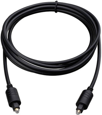 

Smacc TV-out Cable Digital Optical Audio Cable Toslink SPDIF Coaxial Cable for Amplifiers Blu-ray Player Xbox 360 Soundbar Fiber Cable (1m)(Black, For TV, 1 m)
