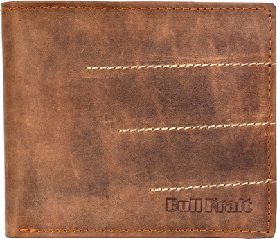 

Bull Kraft Men Casual, Formal Brown Genuine Leather Wallet(6 Card Slots), Brown-05