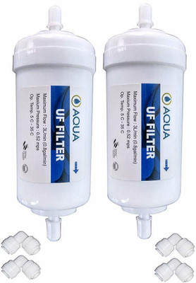 

CAPITAL Aqua UF Filter, Suitable for All RO Water Purifier (Pack Of 6) Solid Filter Cartridge(0.5, Pack of 6)