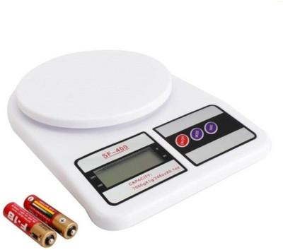 

Gadget Hero's 10kg Digital Multi-Purpose Kitchen Vegetable Weighing Scale(White)