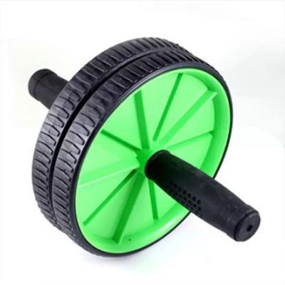 S.Blaze for Unisex AB Double Wheel Slider Roller with Knee Pad for Ab Exerciser (Green) Ab Exerciser(Green)