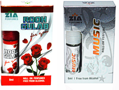 

Zia ROOH GULAB & MUSIC Special Malaysian Edition Floral Attar(Rose)
