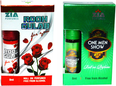 

Zia ROOH GULAB & ONE MAN SHOW Special Malaysian Edition Floral Attar(Rose)