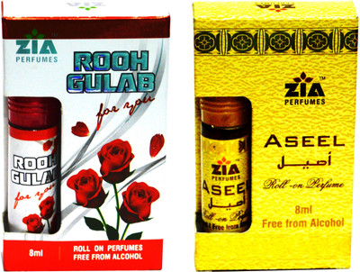 

Zia ROOH GULAB & ASEEL Special Malaysian Edition Floral Attar(Rose)
