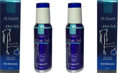 

Al Nuaim AL NUAIM BLUE LADY (PACK OFF 2) Floral Attar(Musk)