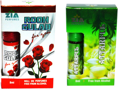 

Zia ROOH GULAB & ATTARFUL Special Malaysian Edition Floral Attar(Rose)