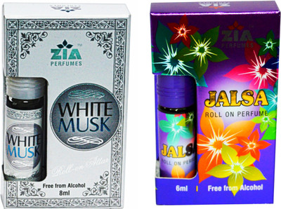 

Zia WHITE MUSK & JALSA Special Malaysian Edition Floral Attar(White Water Lily)