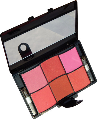 

firstzon™ professional artistic 6 color blusher palette(multicolor)