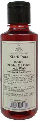 

Khadi Pure Herbal Sandal & Honey Body Wash - 210ml(210 ml)