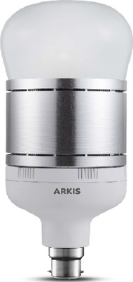 

ARKIS 26 W Round B22 LED Bulb(White, Pack of 6)