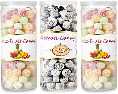 

Shadani Mix Fruit Chatpati Blast Flavour Candy(Pack of 3)