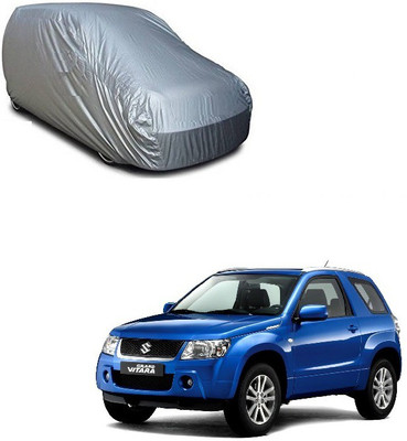 CARIZO Car Cover For Maruti Suzuki Grand Vitara (Without Mirror Pockets)(Silver)