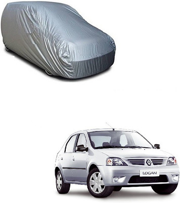CARIZO Car Cover For Mahindra Logan (Without Mirror Pockets)(Silver)
