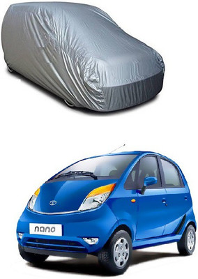 CARIZO Car Cover For Tata Nano (Without Mirror Pockets)(Silver)