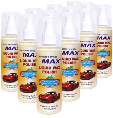 MAX Liquid Car Polish for Exterior, Chrome Accent, Metal Parts(2400 ml)