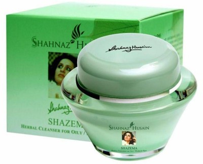 Shahnaz Husain Shazema Plus - Herbal Cleanser For Oily/Problem Skin(Sky Blue_40gms) Face Wash(40 g)