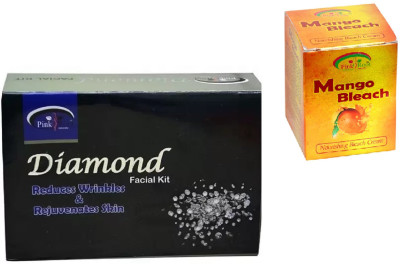 

Pink Root DIAMOND KIT 83GM WITH MANGO BLEACH 50GM(Set of 2)