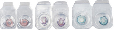 

Optify Combo Pack Monthly Color Contact Lens With Travel Kit Monthly Contact Lens(1, Pink_Violet_Aqua, Pack of 3)