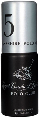 

royal county of berkshire polo club Polo Club 5 Body Spray - For Men(150 ml)