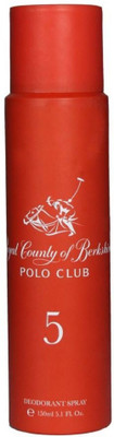 

royal county of berkshire polo club Polo Club 5 Body Spray - For Men & Women(150 ml)