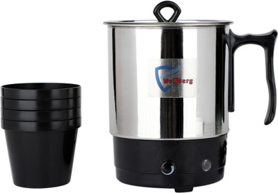 

Wellberg New electric kettle-98765 Electric Kettle(1.2 L, Silver)