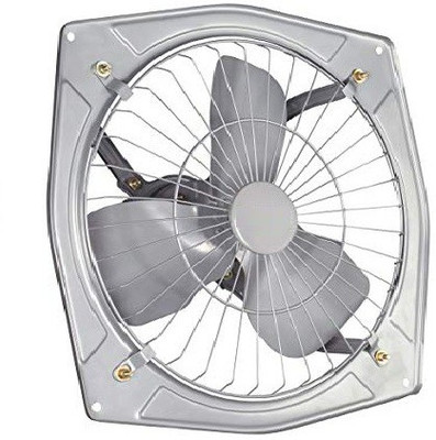 favy 9 inch Fresh air fan 3 Blade Exhaust Fan(grey, Pack of 1)