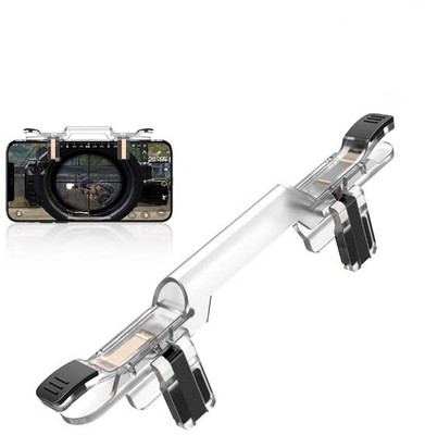 

TechGear PUBG Trigger Controller Sensitive Shoot/Aim Buttons L1 R1 Trigger Fully Transparent PUBG Mobile Game Controller for Andriod & IOS Gaming Gaming Accessory Kit(Transparent, For Android, iOS)