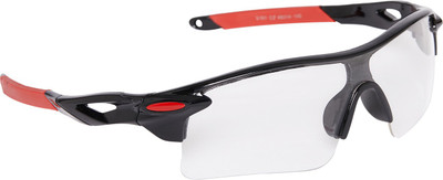 Vast 7 Layer Anti Glare Wrap Around All Sports And Cricket Goggles(Black)