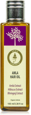 Vedic Concepts Organic Amla Hair Oil- For Thickness & Shine Hair Oil(100 ml)