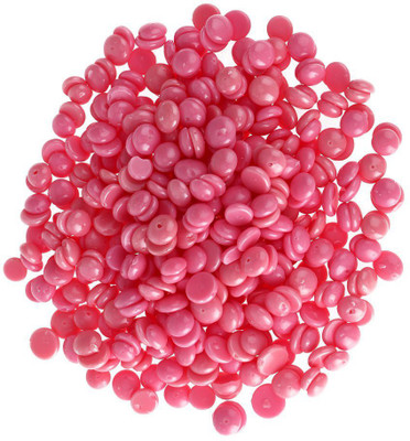 

Natural Hair Removal Hard Wax Bean, 500g bag Body Hair Removal Wax Beans | Wax Beans Facial hair Removal (Pink) Wax(500 g)
