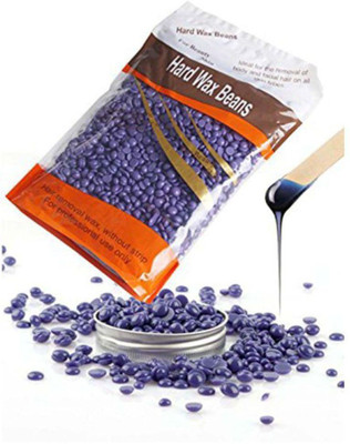 

NRC SHOPPING BLUE LAVENDER BRAZILIAN HARD WAX BEANS PAINLESS HAIR REMOVAL 1 KG Wax(1000 g)