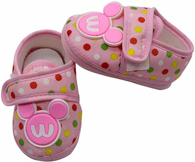 

HuddiBABA Boys & Girls Velcro Casual Boots(Pink