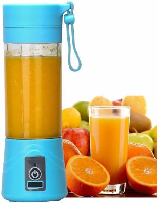 

Shrines Portable USB Electric Fruit Citrus Juicer Bottle Handheld Milkshake Smoothie Maker Rechargeable Juice Blender(with usb cable) 8 W Juicer(Multicolor, 1 Jar)