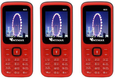 

Mymax M35 Combo of Three(Red)