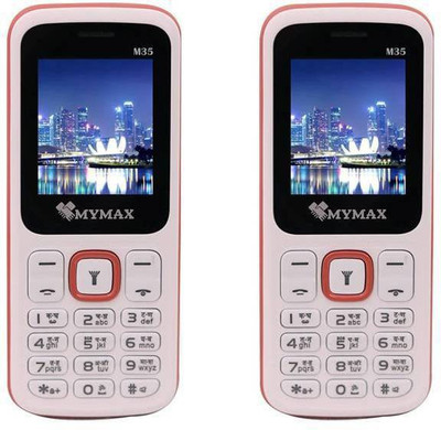 Mymax M35 Combo of Two(White)