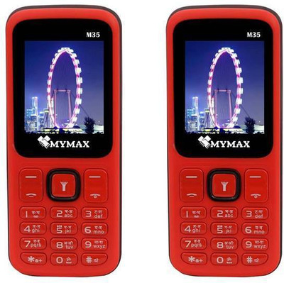 

Mymax M35 Combo of Two(Red)