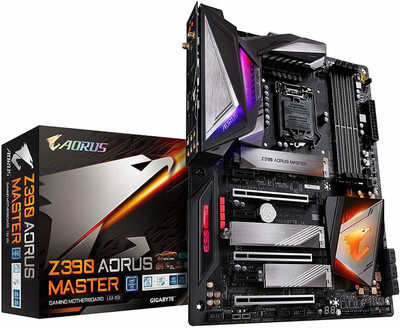 

Gigabyte Z390 AORUS Master (Intel LGA1151/Z390/ATX/3xM.2 Thermal Guard/Onboard AC Wi-Fi/ESS Sabre DAC/Motherboard) Motherboard(Black)