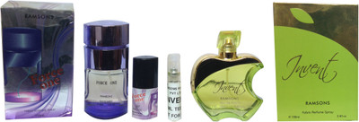 RAMSONS INVENT AND FORCE ONE ( PACK OF 4) Perfume - 100 ml(For Men & Women)