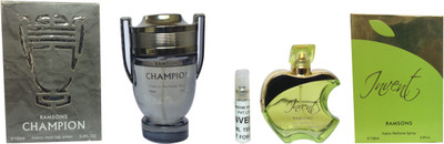 

RAMSONS INVENT AND EXOTICA ( PACK OF 3) Perfume - 100 ml(For Men & Women)