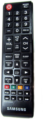 

Samsung All Tv Universal LED/LCD TV (No Setup Required) Remote Controller(Black)