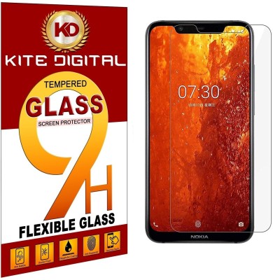 KITE DIGITAL Tempered Glass Guard for NOKIA 8.1(Pack of 1)