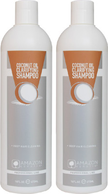 

AMAZON KERATIN COCONUT OIL CLARIFYING SHAMPOO- 473 ML PACK OF TWO(946 ml)